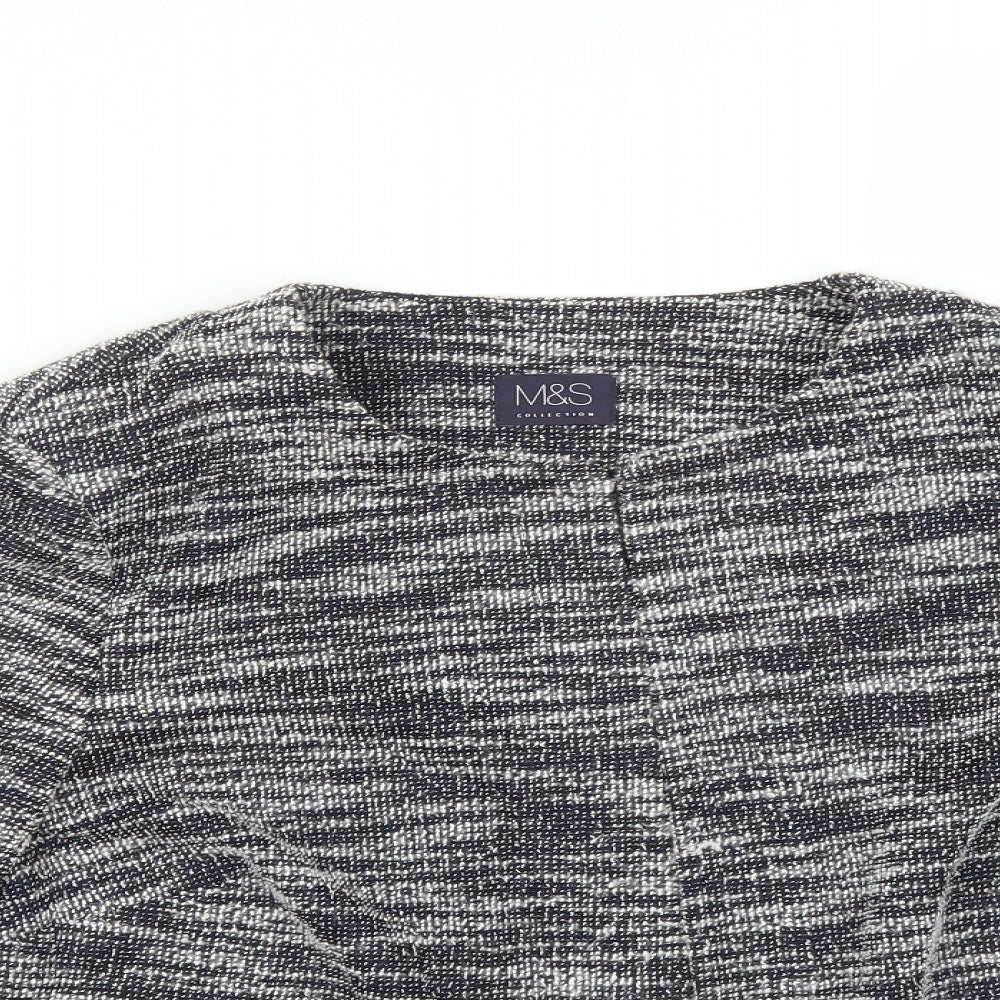 M&S Womens Multicoloured   Cardigan Jumper Size 16
