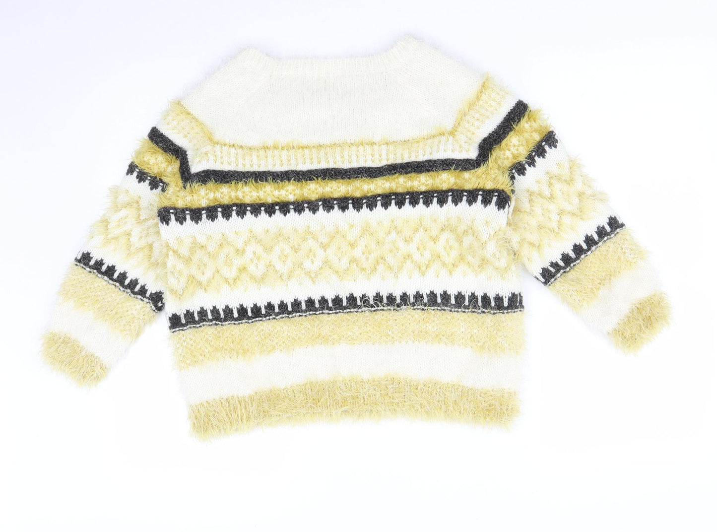 River Island Womens Multicoloured Striped  Pullover Jumper Size 12
