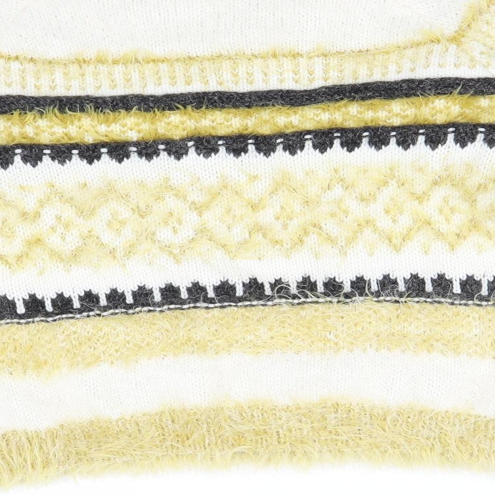 River Island Womens Multicoloured Striped  Pullover Jumper Size 12