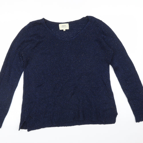 Papaya Womens Blue   Pullover Jumper Size M