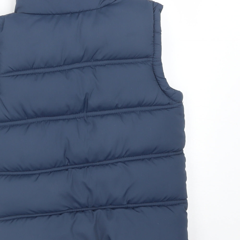 Rebel Boys Blue   Gilet Jacket Size 6-7 Years