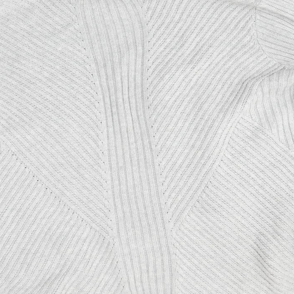 M&S Womens Grey   Cardigan Jumper Size 16