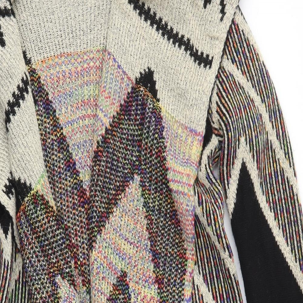 Klass Womens Multicoloured   Cardigan Jumper Size L