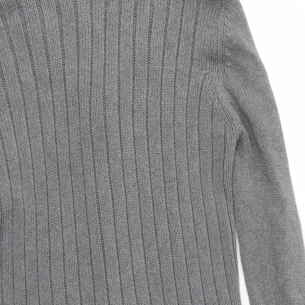 NEXT Mens Grey   Cardigan Jumper Size L