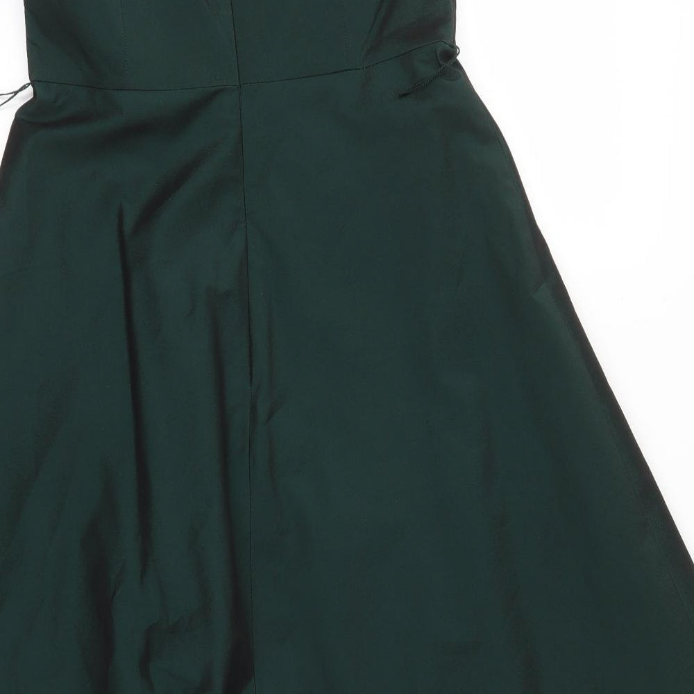 John Lewis Womens Green   A-Line  Size 10