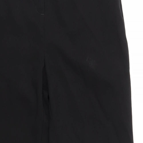 Matalan Womens Black   Dress Pants Trousers Size 10 L26 in