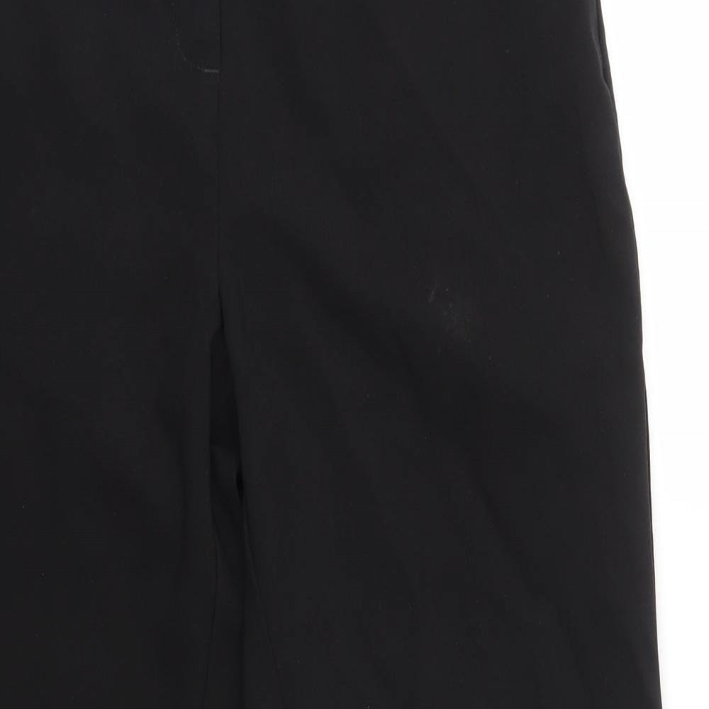 Matalan Womens Black   Dress Pants Trousers Size 10 L26 in