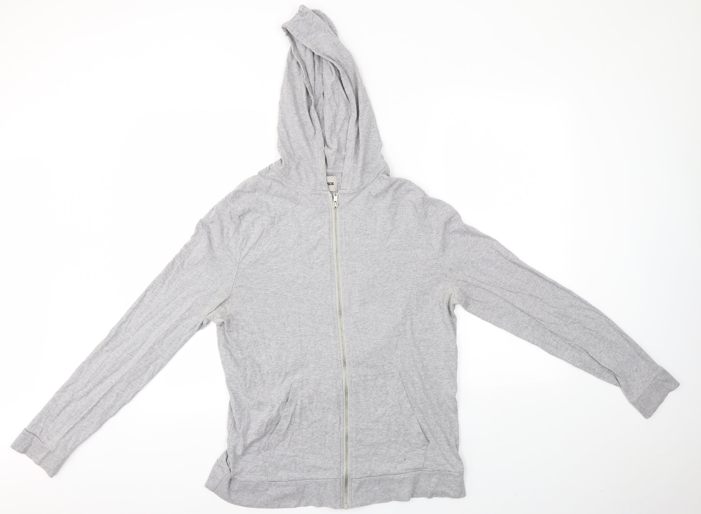 ASOS Womens Grey   Full Zip Hoodie Size L