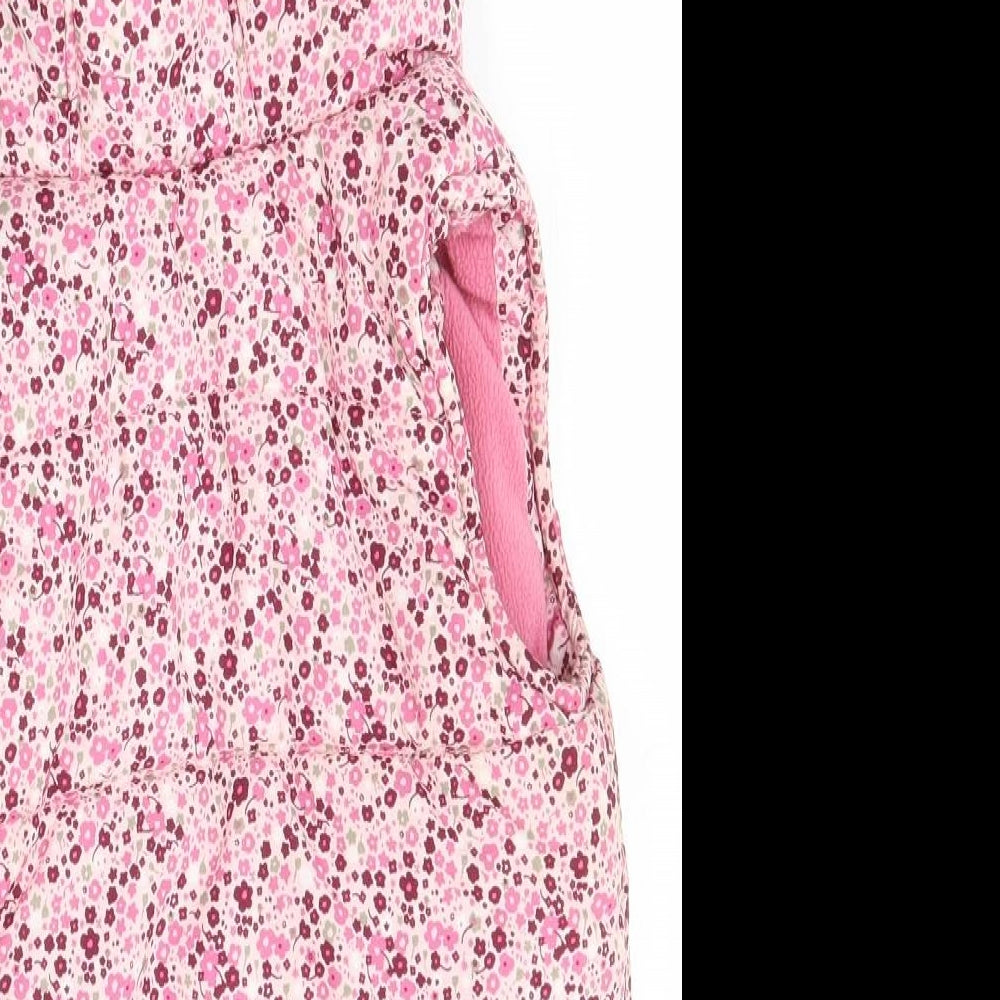 MANTARAY Girls Pink   Overcoat Coat Size 4-5 Years
