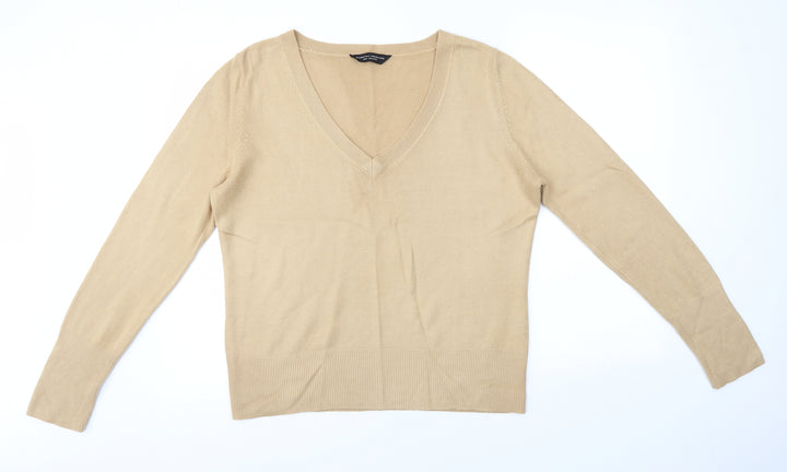 Dorothy Perkins Womens Brown   Pullover Jumper Size 18