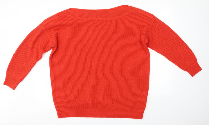 Simply Be Womens Red   Pullover Jumper Size 18