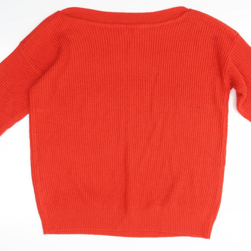 Simply Be Womens Red   Pullover Jumper Size 18
