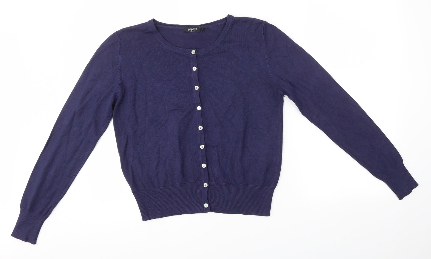 Matalan Womens Blue   Cardigan Jumper Size 12