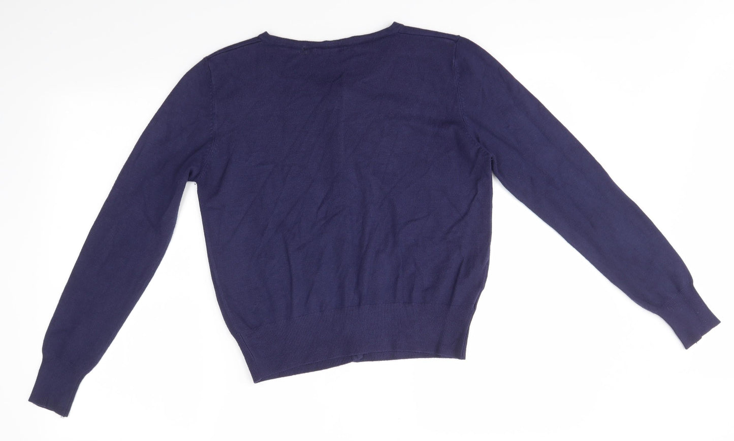 Matalan Womens Blue   Cardigan Jumper Size 12