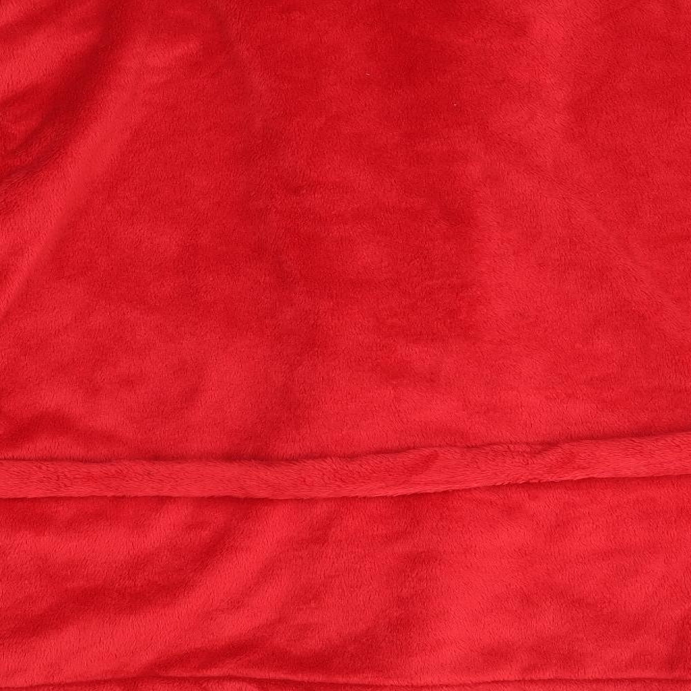 F&F Womens Red Solid  Kimono Robe Size 20