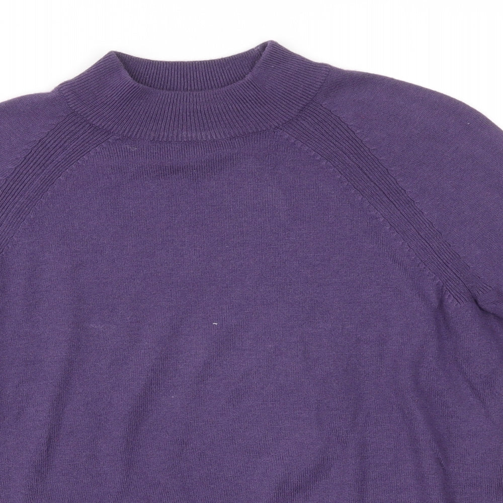 M&S Womens Purple   Pullover Jumper Size 10