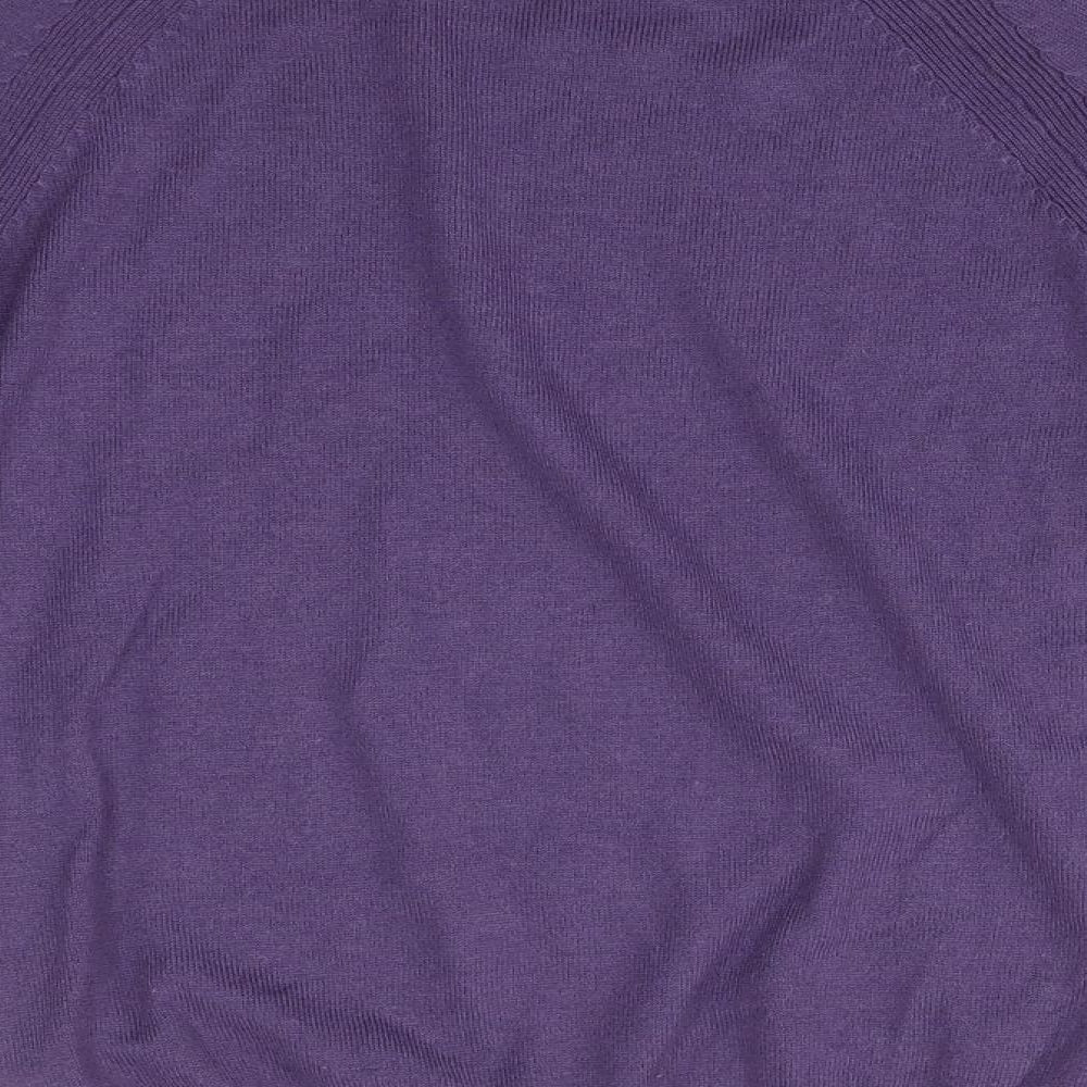 M&S Womens Purple   Pullover Jumper Size 10