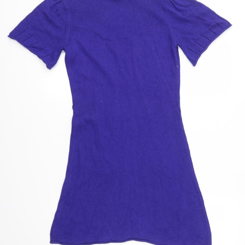 Ted Baker Girls Blue   Jumper Dress  Size 11-12 Years