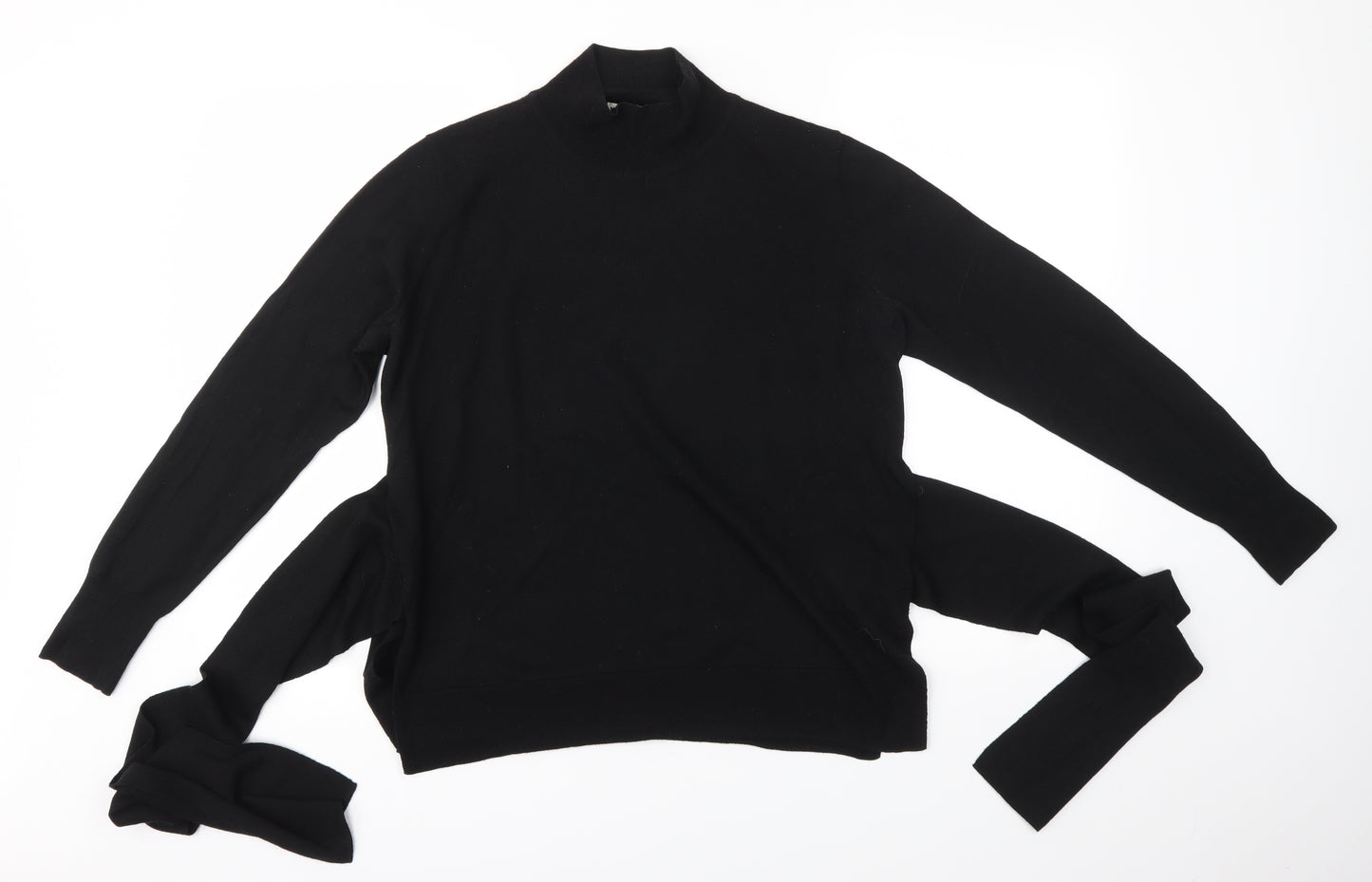 Whistles Womens Black   Pullover Jumper Size 12