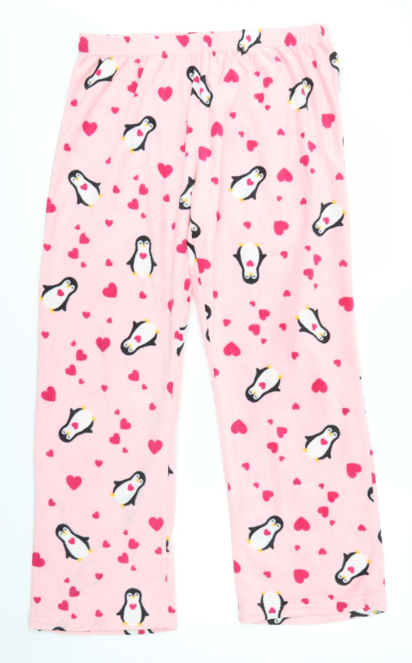 Kate Morgan Womens Pink Solid   Pyjama Pants Size M