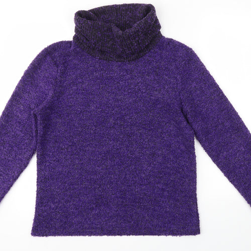 ALEXARA Womens Purple   Pullover Jumper Size M
