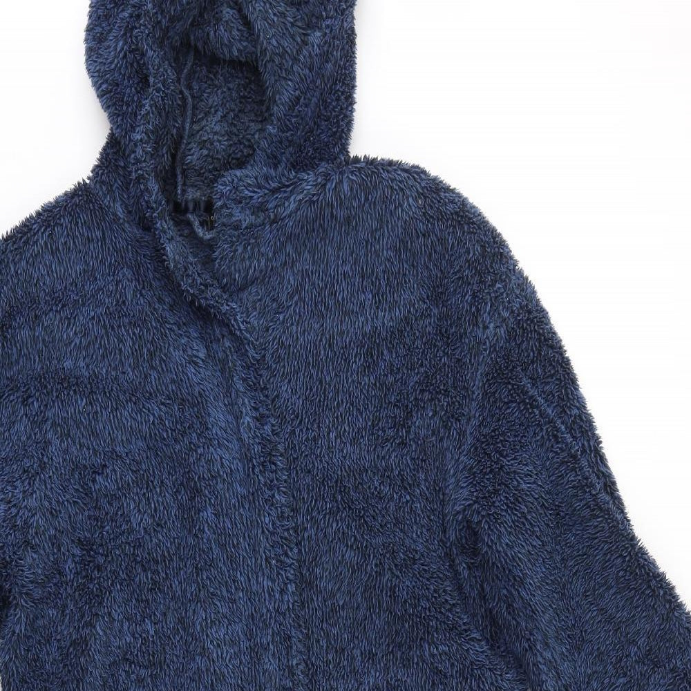 NEXT Boys Blue Solid   Robe Size 11-12 Years