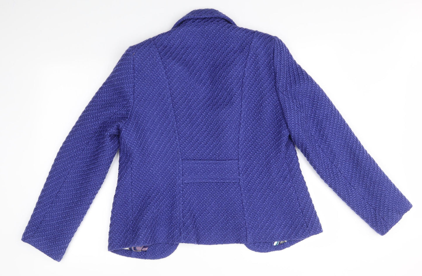 M&S Womens Blue   Jacket Blazer Size 14