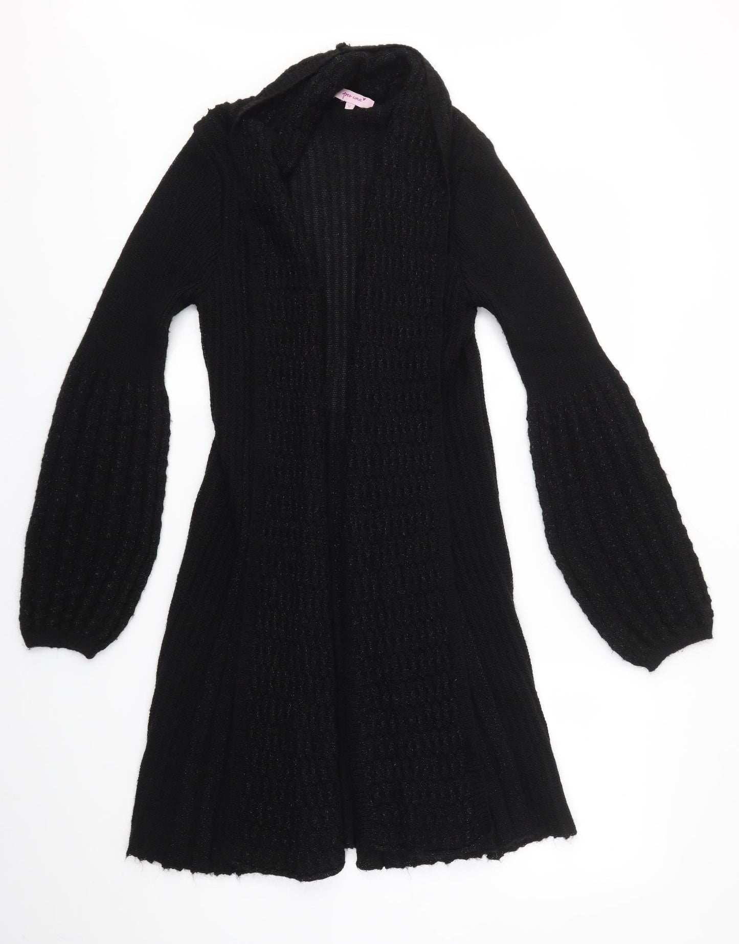 M&S Womens Black   Cardigan Jumper Size 12