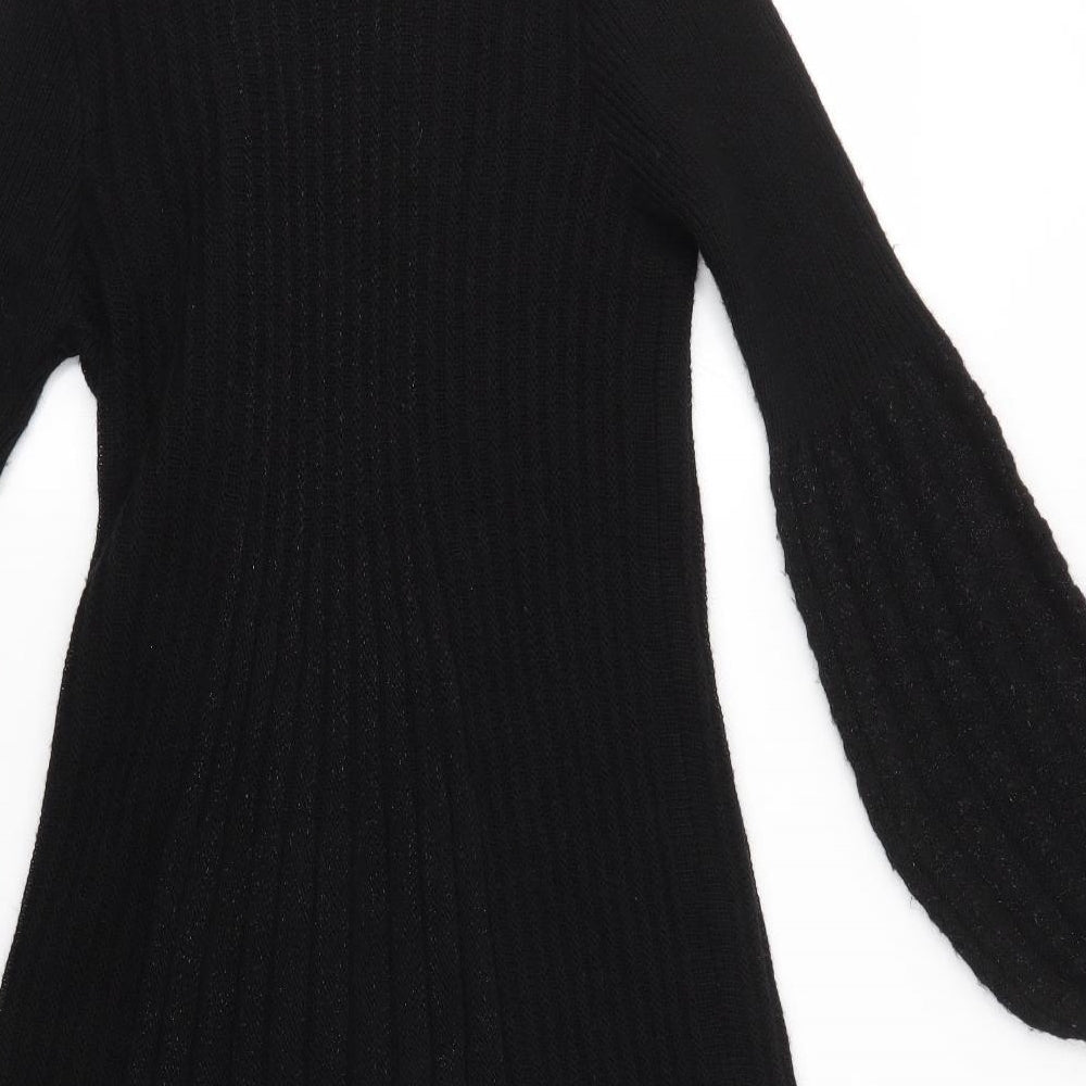 M&S Womens Black   Cardigan Jumper Size 12
