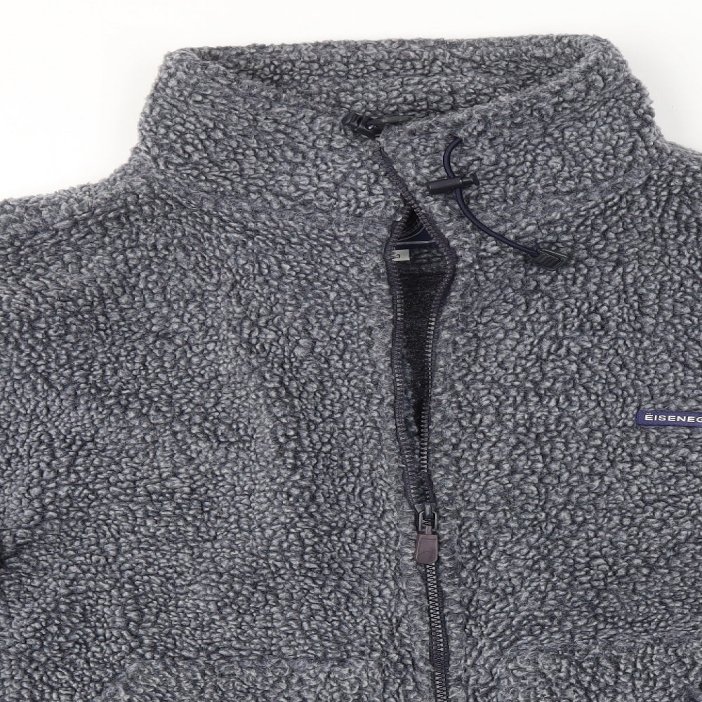 Eisenegger Mens Grey   Full Zip Jumper Size XL  - SIZE 3