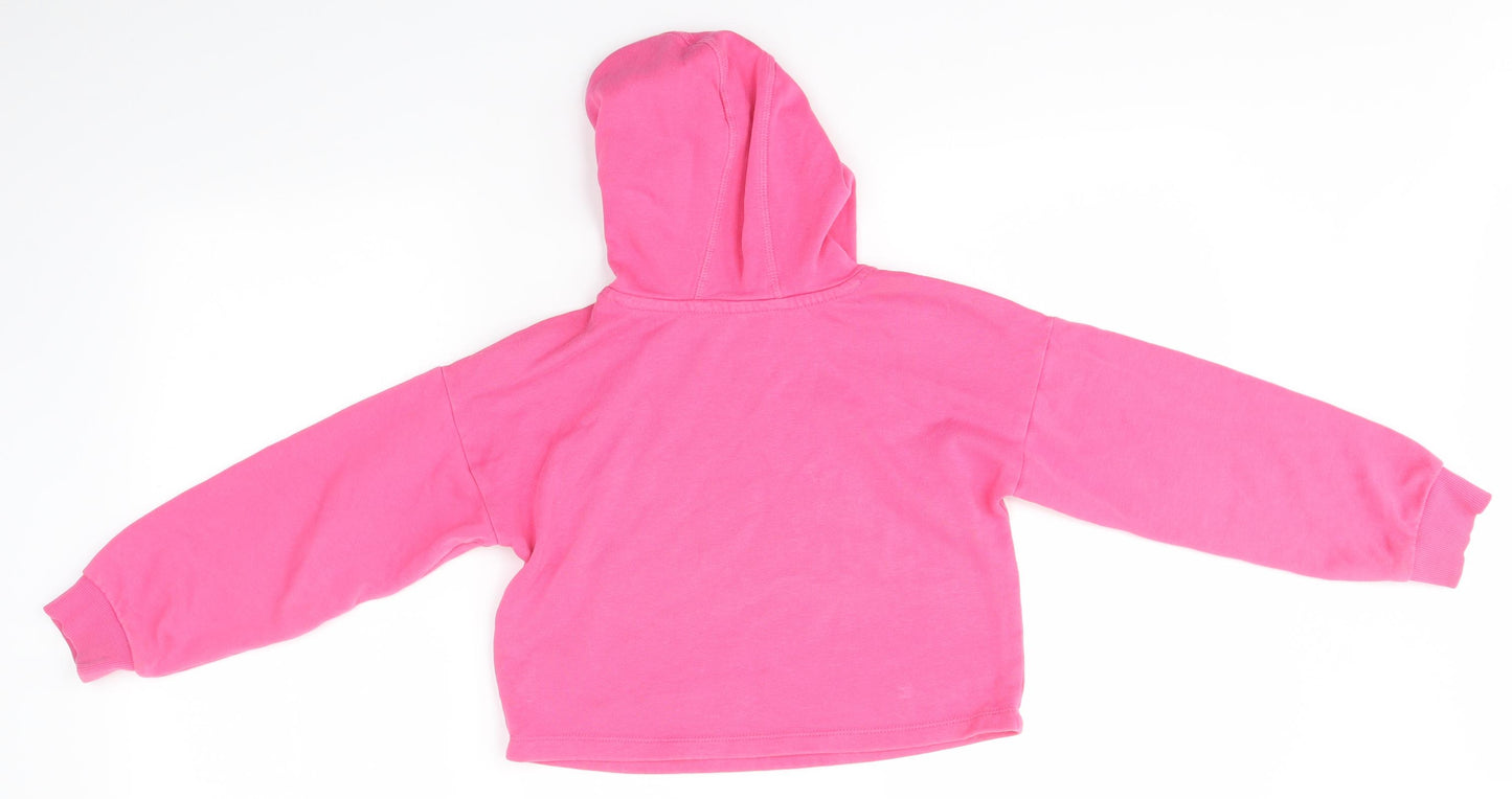 George Girls Pink   Pullover Hoodie Size 8-9 Years