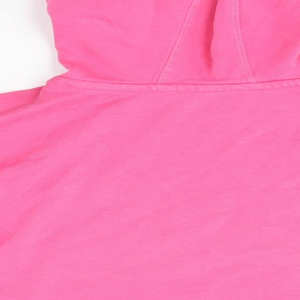 George Girls Pink   Pullover Hoodie Size 8-9 Years