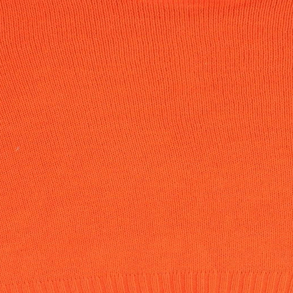 H&M Womens Orange   Pullover Jumper Size S
