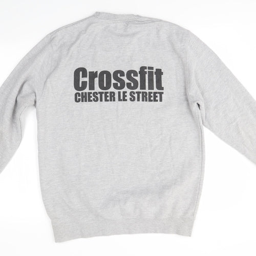 CROSSFIT CHESTER LE STREET Mens Green   Pullover Jumper Size L  - DIG