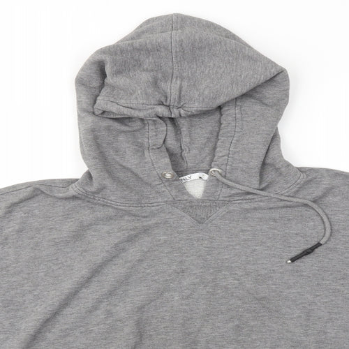Only Womens Grey   Pullover Hoodie Size M