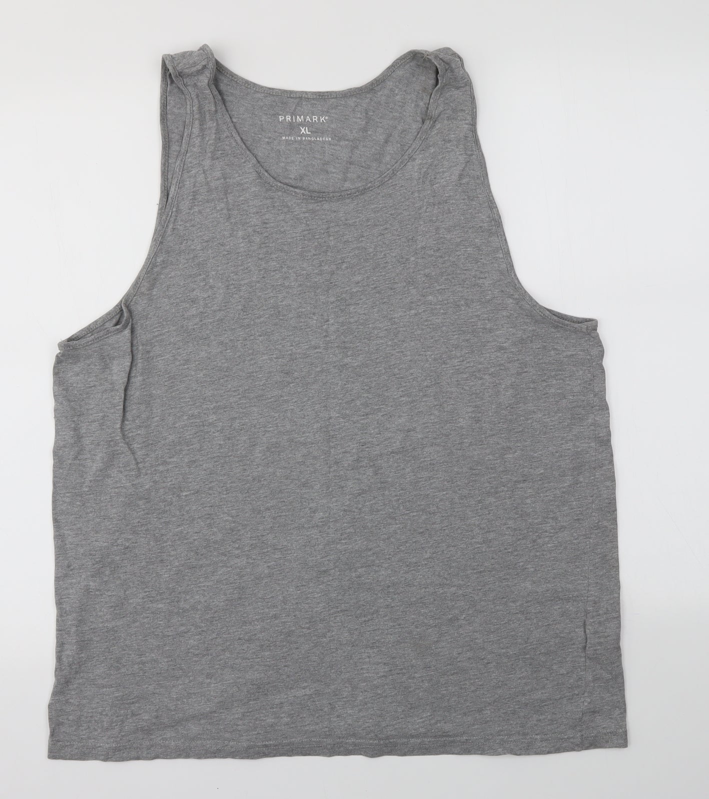 Primark Mens Grey   Basic Tank Size XL