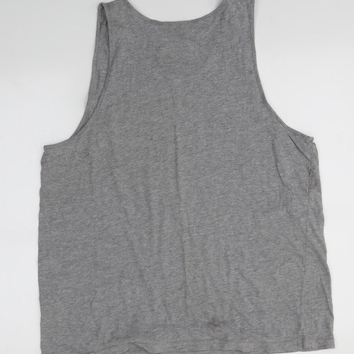 Primark Mens Grey   Basic Tank Size XL
