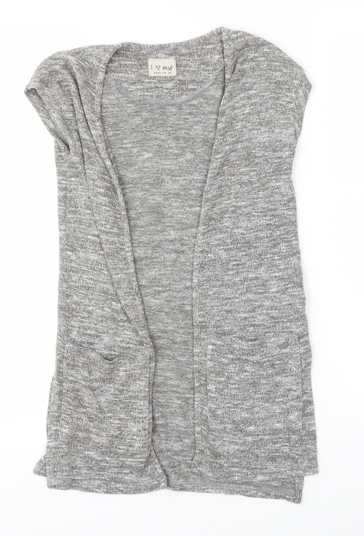 NEXT Girls Grey   Cardigan Jumper Size 3 Years