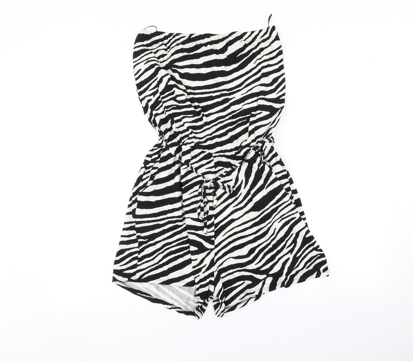 NEXT Womens Multicoloured Animal Print  Playsuit One-Piece Size 12