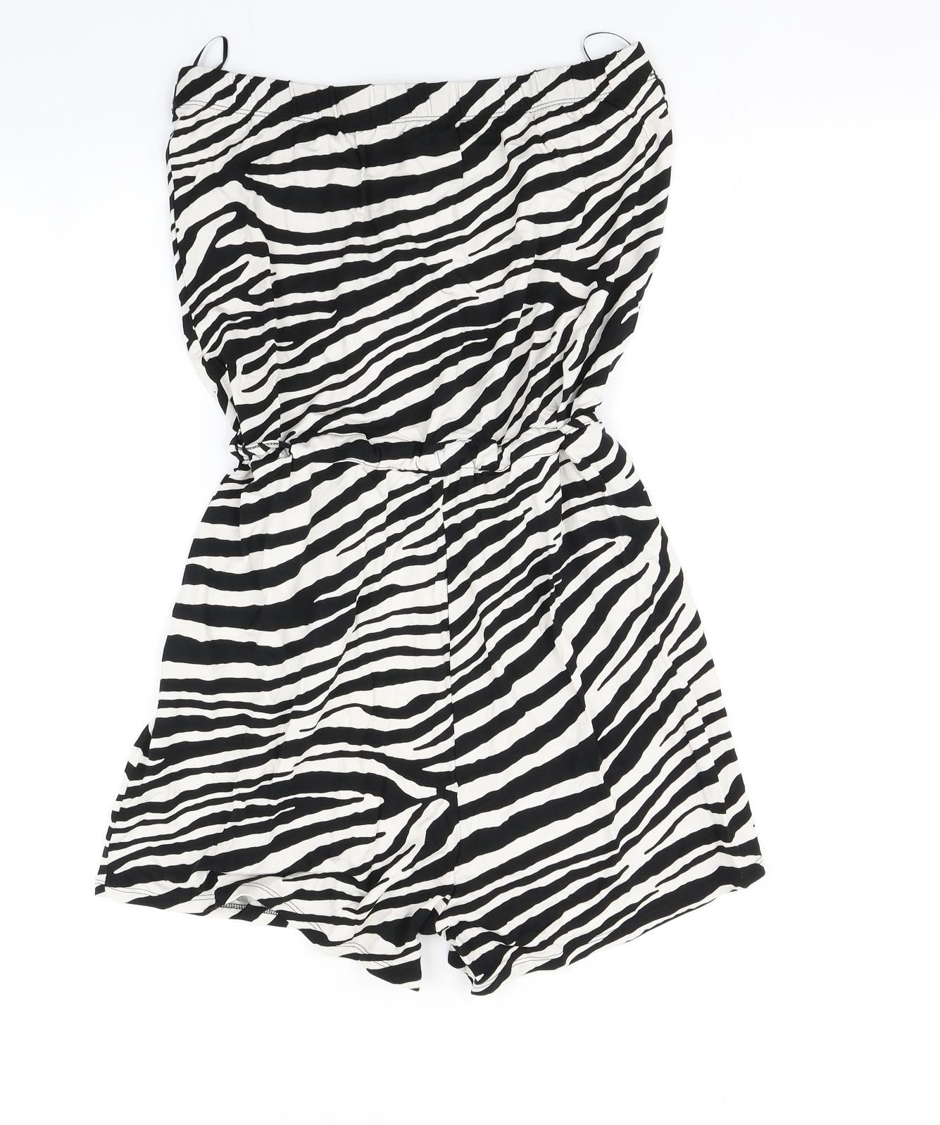 NEXT Womens Multicoloured Animal Print  Playsuit One-Piece Size 12