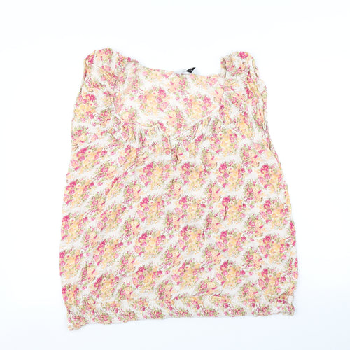 Dorothy Perkins Womens Multicoloured Floral  Basic Blouse Size 20