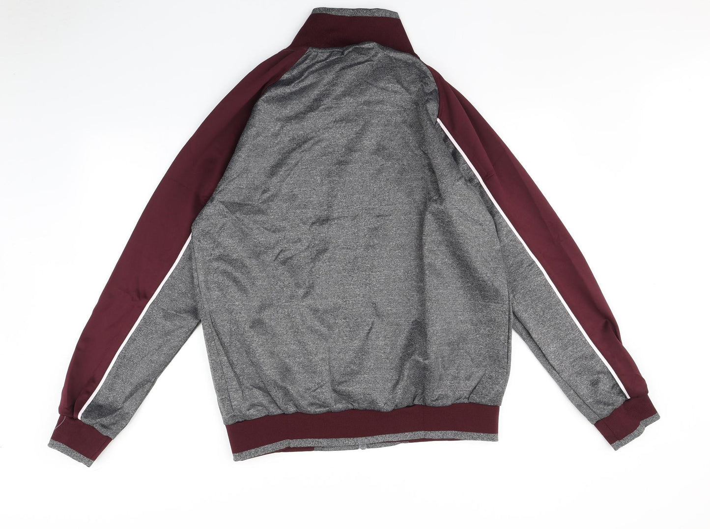 Preworn Mens Grey Striped  Jacket  Size L