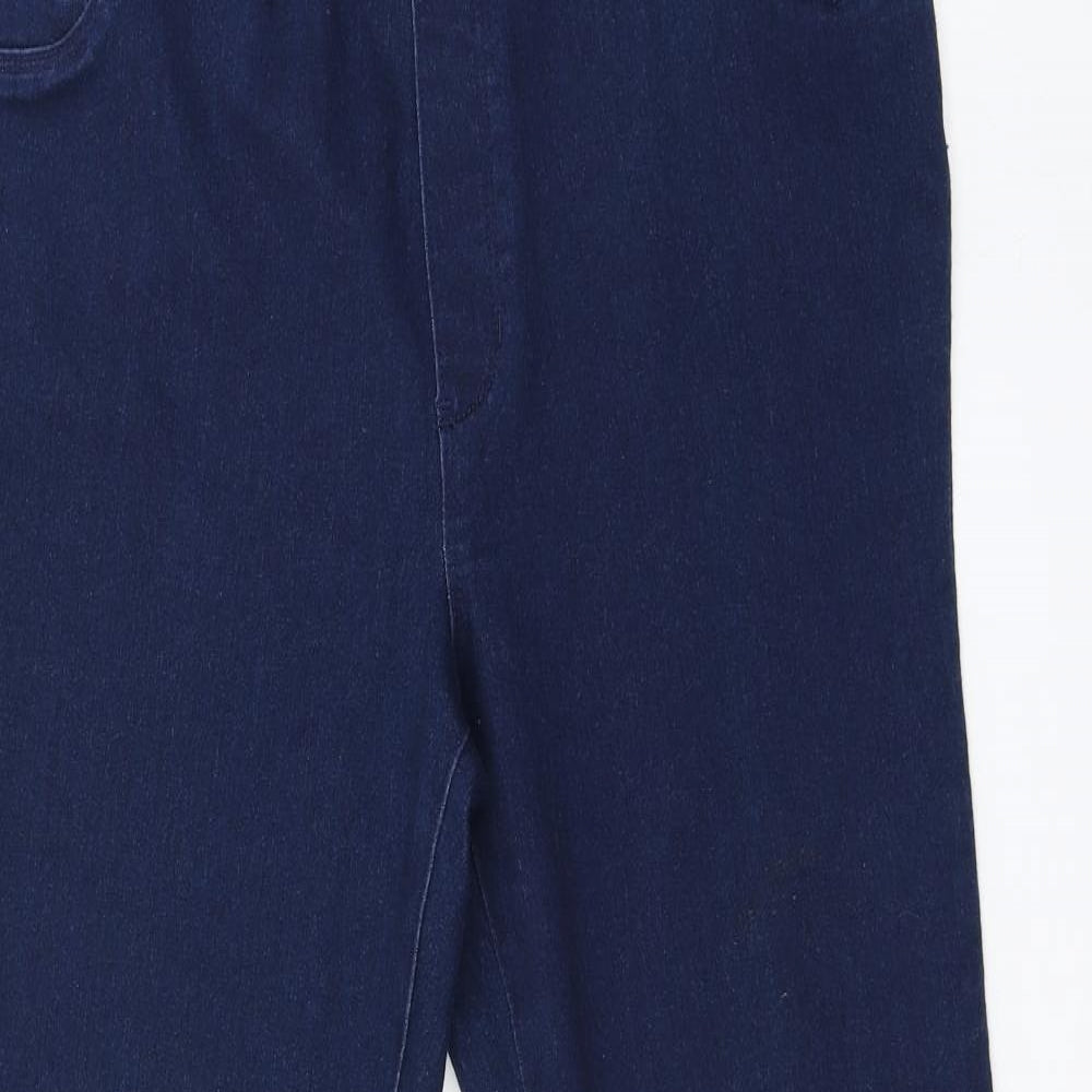 George Womens Blue   Jegging Leggings Size 14 L30 in