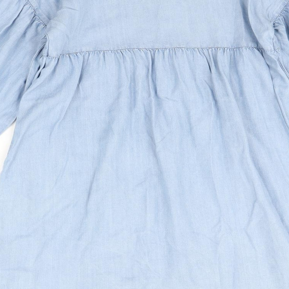 H&M Girls Blue   A-Line  Size 9-10 Years