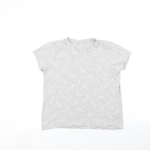 Primark Womens Grey    Pyjama Top Size M