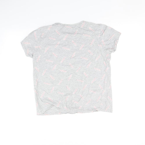 Primark Womens Grey    Pyjama Top Size M