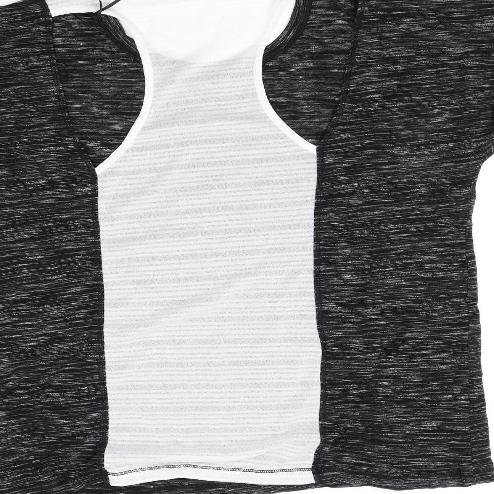 TU Womens Black   Basic T-Shirt Size 16