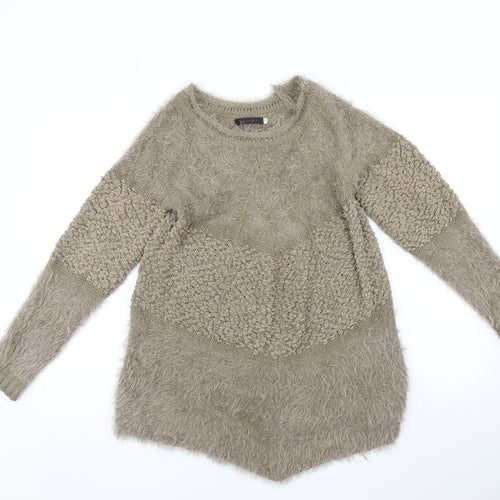 tenki Womens Brown   Pullover Jumper Size M