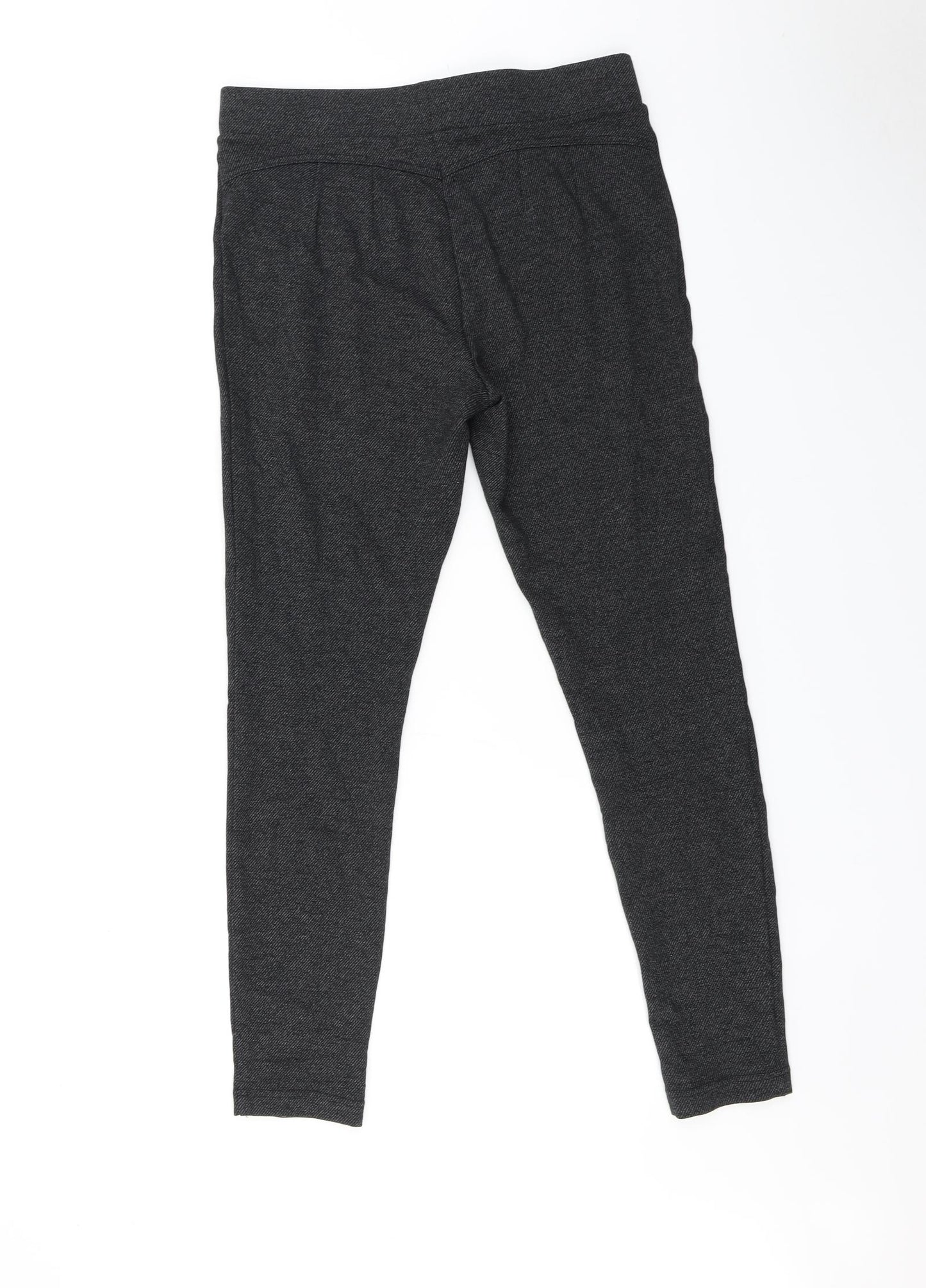 TU Womens Black   Trousers  Size 12 L27 in
