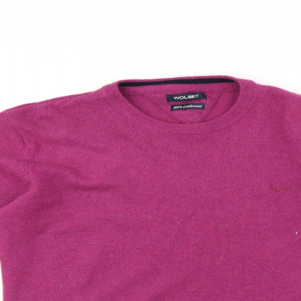 woolsey Womens Purple   Pullover Jumper Size S